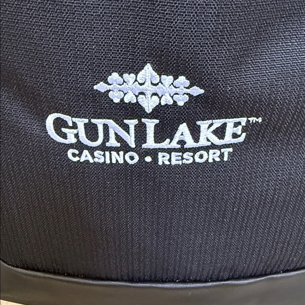 Nike Black Logo Gun Lake Casino Backpack for Men or Women.